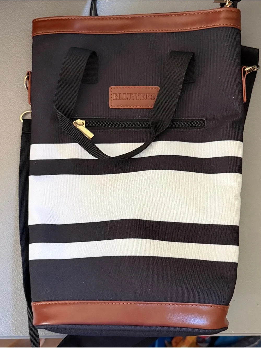 BLUBYEES Insulated Wine Travel Bag